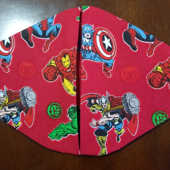 Marvel Two Layer Homemade Cotton Facemask - Picture 4 of 6